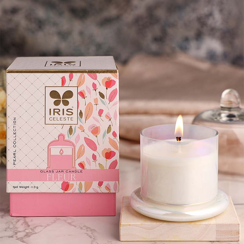 IRIS Celeste Bell Jar Candle – Fleur