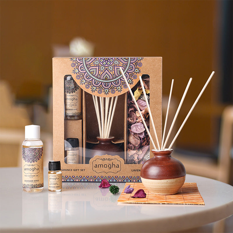 IRIS Amogha Lavender Khus Fragrance Giftset