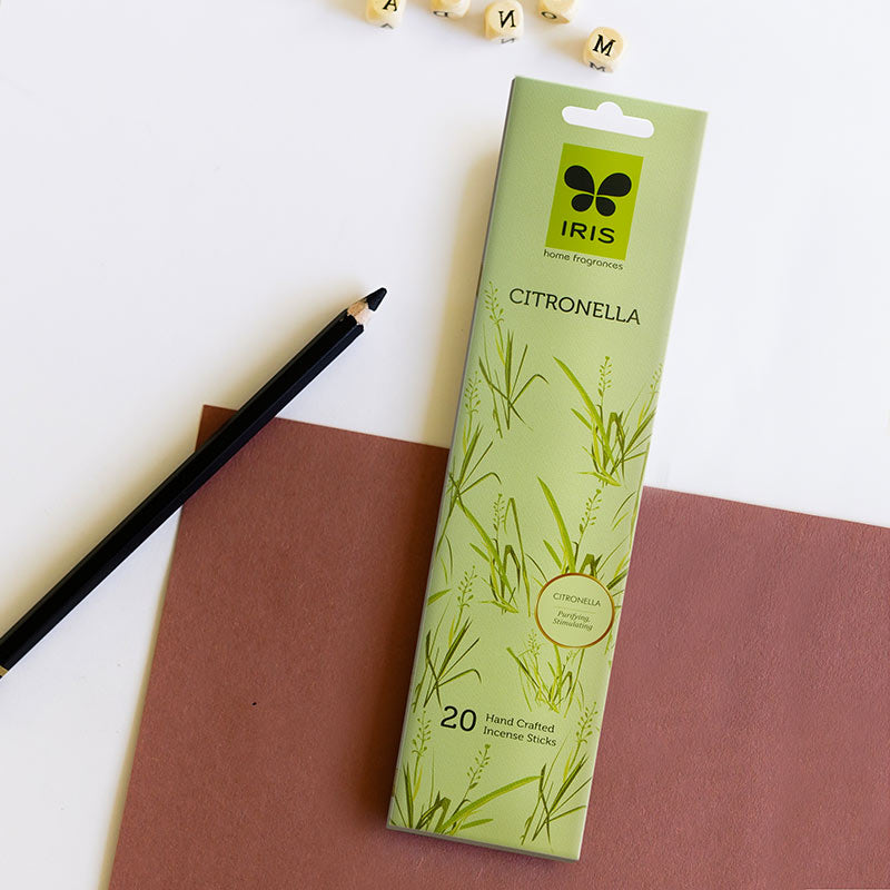 IRIS Citronella Handcrafted Incense Sticks