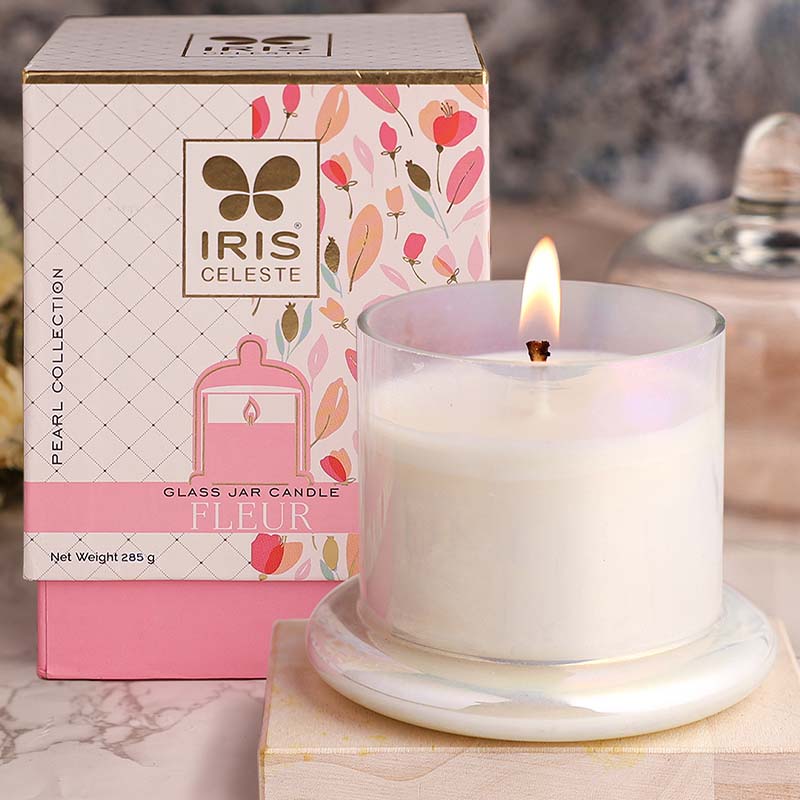 IRIS Celeste Bell Jar Candle – Fleur