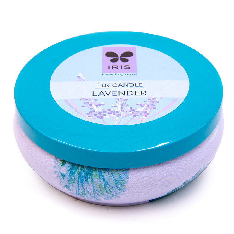 IRIS Lavender Fragranced Tin Candle