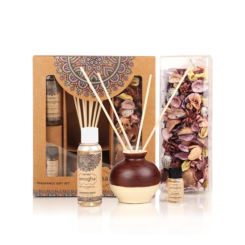 IRIS Amogha Lavender Khus Fragrance Giftset