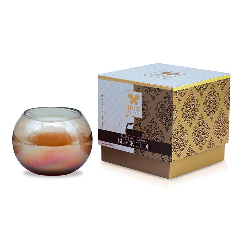 IRIS Celeste Jar candle Large – Black Oud