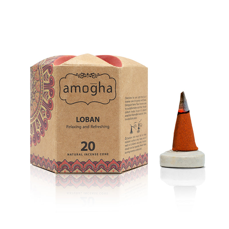 Amogha Incense Cones – Loban