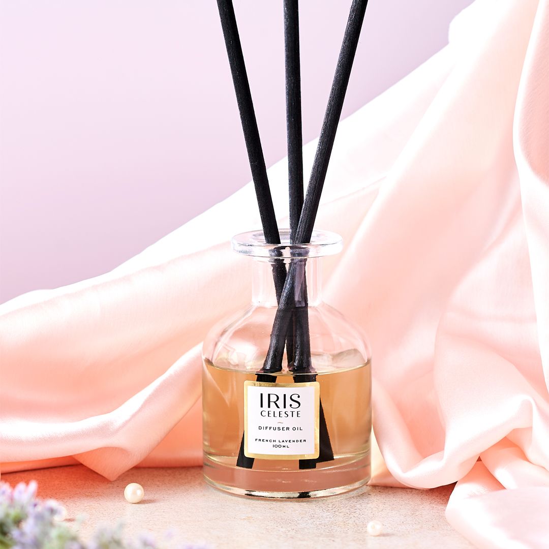 IRIS Celeste French Lavender Reed Diffuser Set