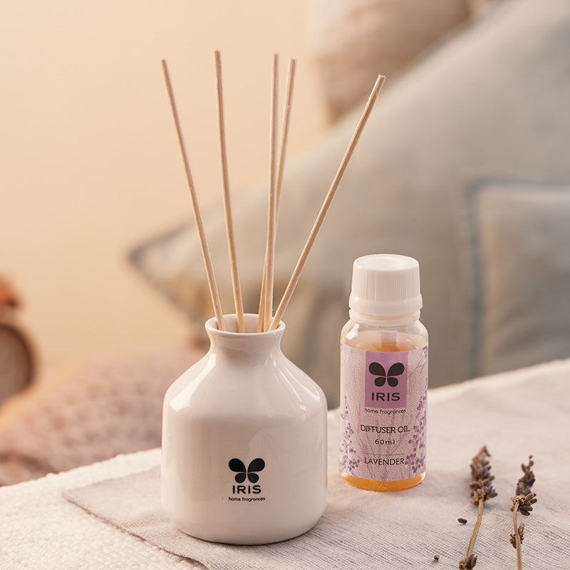 IRIS Lavender Reed Diffuser Set 101