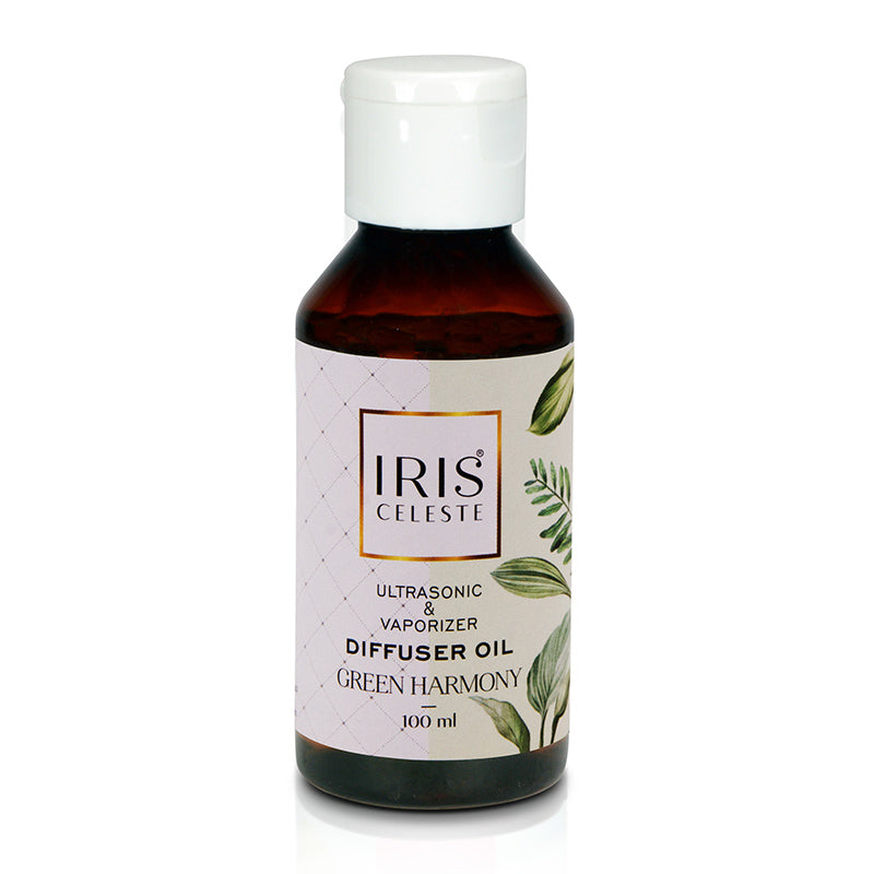 IRIS Celeste Green Harmony Ultrasonic & Vaporizer Diffuser Oil