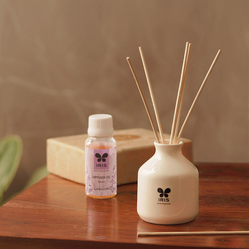 IRIS Lavender Reed Diffuser Set 101