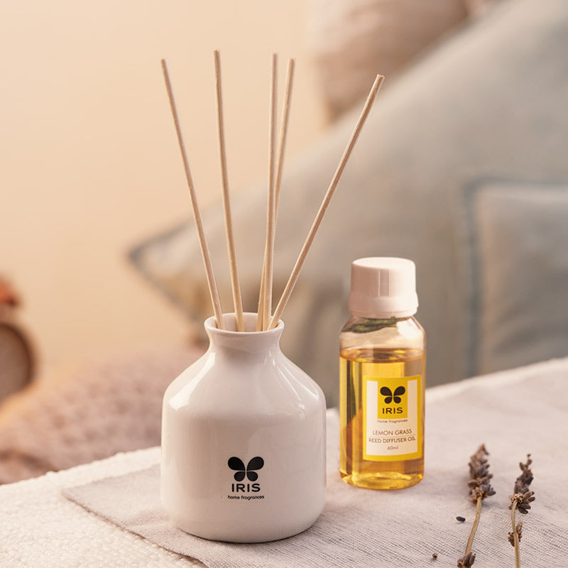 IRIS Lemongrass Reed Diffuser Set 101