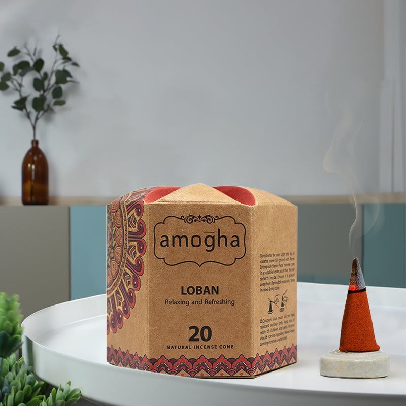 Amogha Incense Cones – Loban