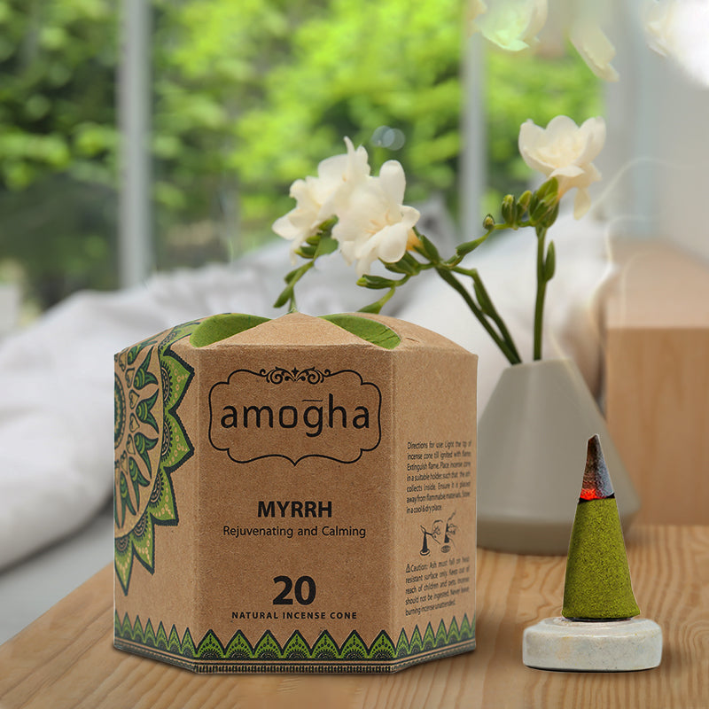 Amogha Incense Cones – Myrrh