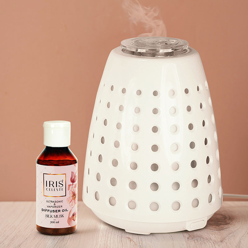 IRIS Celeste Silk Musk Ultrasonic & Vaporizer Diffuser Oil