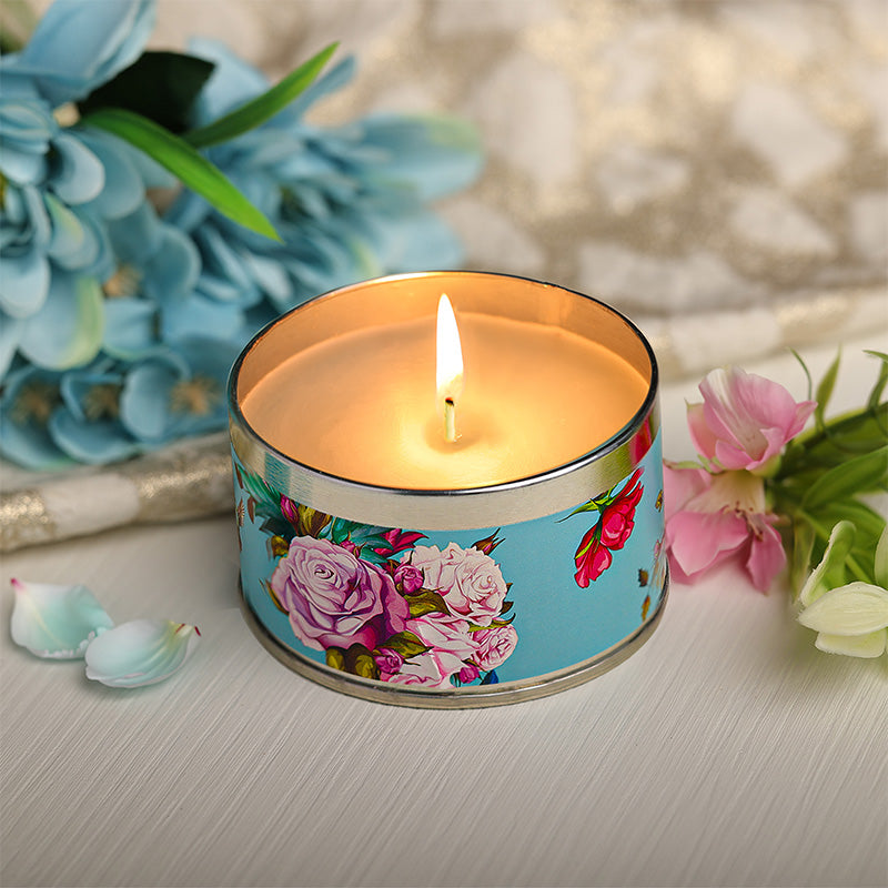 IRIS Botanics Tin Soy Candle (128gm)-Lilac & Peony