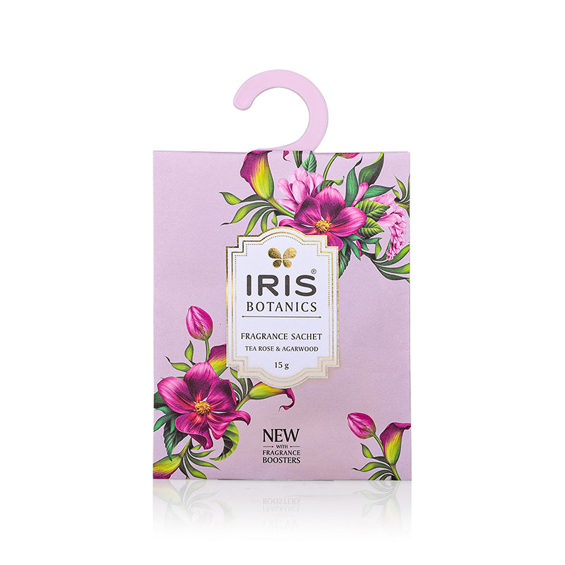 IRIS Botanics Fragrance Sachet Tea Rose & Agarwood