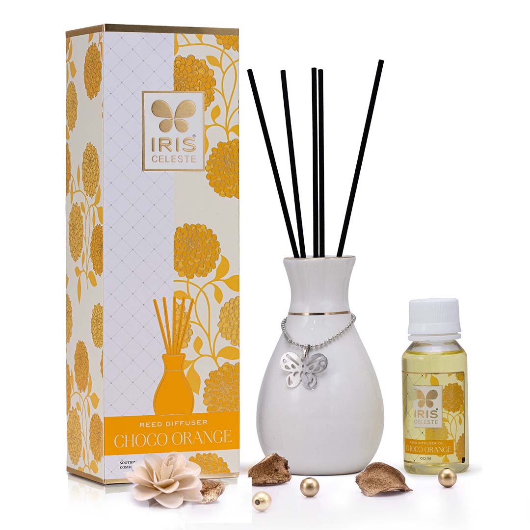 IRIS Celeste Choco Orange Reed Diffuser