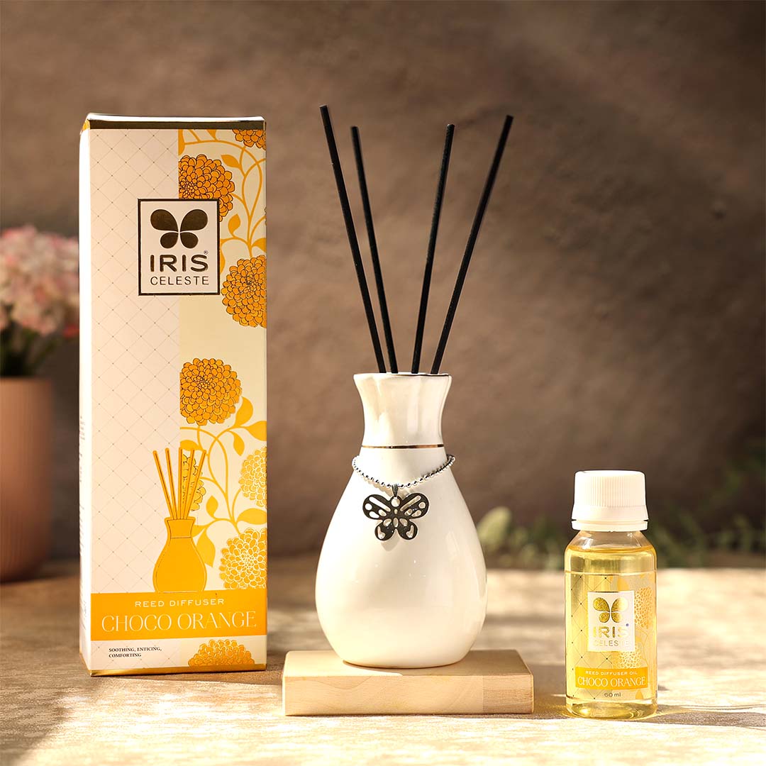 IRIS Celeste Choco Orange Reed Diffuser