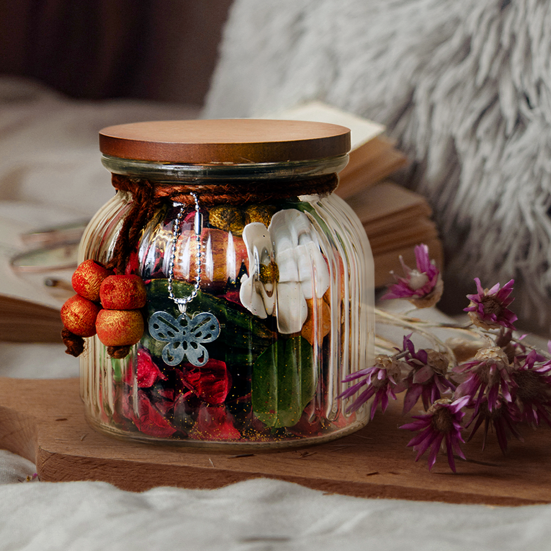 IRIS Choco Orange Jar Potpourri