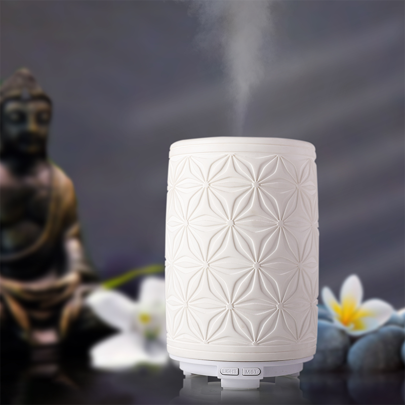 Iris Celeste Ceramic Ultrasonic Aroma Diffuser